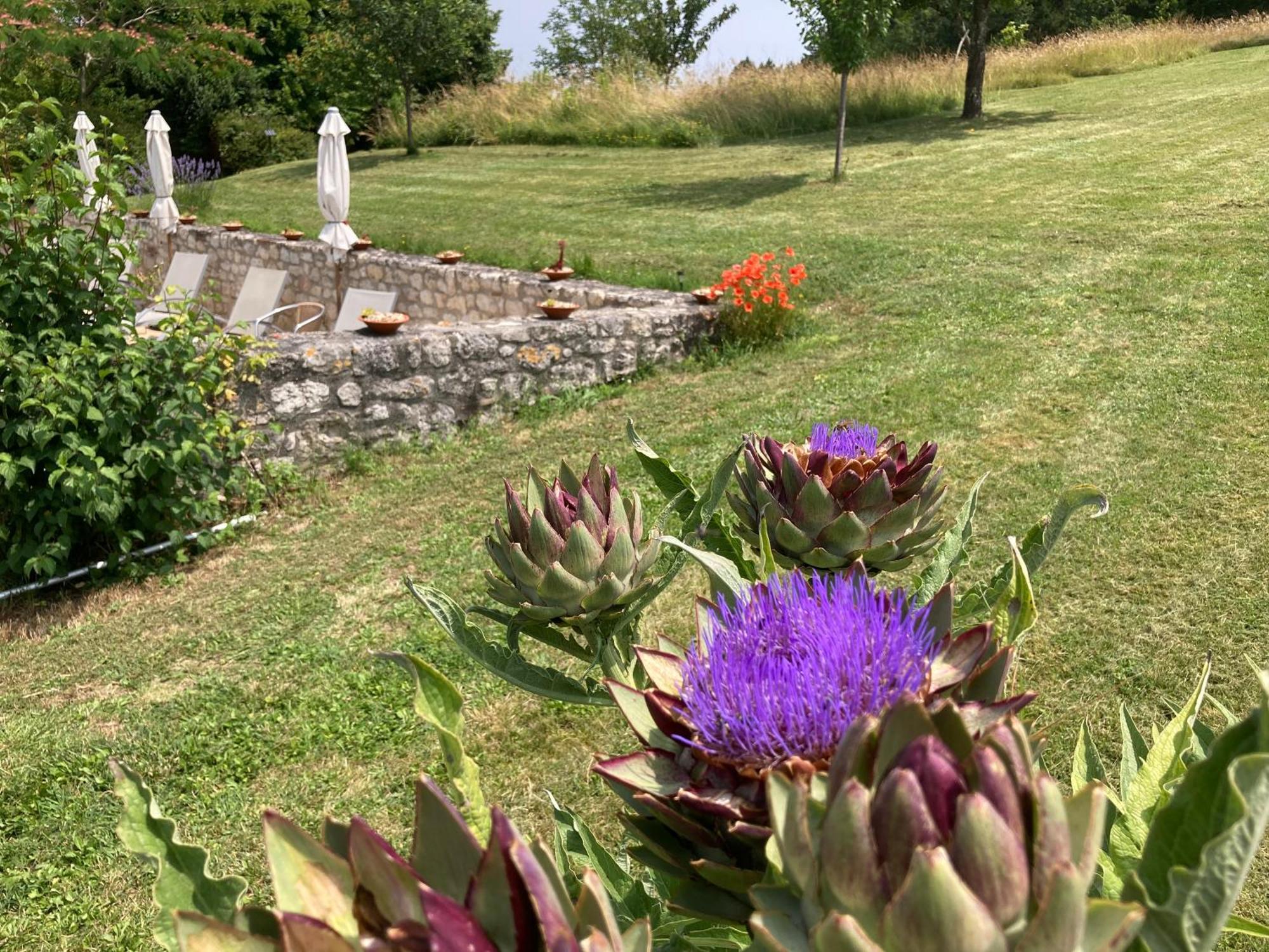 La Bastide Portoly B&B "Pruneaux" Penne-dʼAgenais Exteriör bild